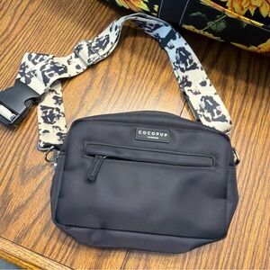 Cocopup Black Mini Crossbody Bag